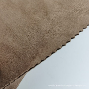 Polyster Suede Micro Sofá Têxtil de camurça única tecido